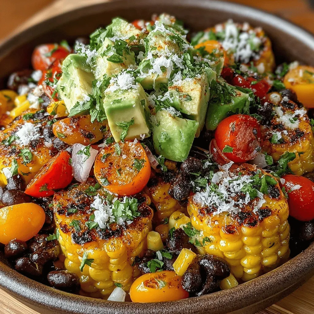 As the summer sun blazes and gatherings with family and friends become more frequent, the quest for light yet satisfying dishes intensifies. One standout option that perfectly encapsulates the essence of summer is the Grilled Corn & Black Bean Salad. This vibrant dish, known for its refreshing flavors and colorful presentation, is not only a feast for the eyes but also a healthy choice that fits seamlessly into any meal. Whether you’re hosting a barbecue, attending a potluck, or simply looking for a nutritious addition to your lunch, this salad offers a delightful combination of fresh ingredients and bold textures.