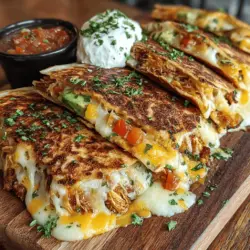 If you’re looking for a quick meal that’s not only delicious but also packed with nutrition, creamy avocado chicken zucchini quesadillas are an excellent choice. This dish combines tender chicken, creamy avocado, and fresh zucchini, all encased in golden, toasted tortillas, making it a satisfying option for lunch or dinner. The appeal of this recipe lies in its ability to marry rich flavors with wholesome ingredients, offering a delightful dining experience that caters to both your taste buds and your health.