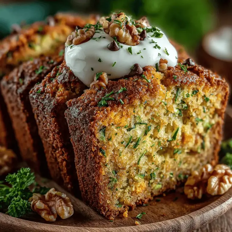Zucchini may not be the first ingredient that comes to mind when you think of dessert, but the Zesty Healthy Zucchini Cake is a delightful surprise that merges nutrition with indulgence. This cake is not only moist and flavorful but also incorporates wholesome ingredients that make it a healthier alternative to traditional cakes. With a perfect balance of sweetness and a hint of zest, it’s a fantastic way to enjoy a guilt-free treat that satisfies your sweet tooth while also providing essential nutrients.