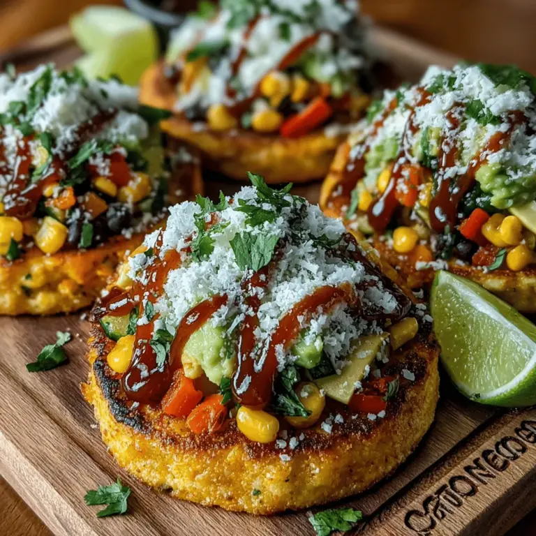 When it comes to appetizers and snacks that delight guests and family alike, Mini BBQ Veggie Tostada Bites stand out as a versatile and flavorful option. Perfect for gatherings, game nights, or casual dinners, these bite-sized delights bring together a symphony of tastes and textures that cater to both vegetarians and meat-lovers. With their crunchy base and hearty toppings, they are not only a feast for the palate but also for the eyes, making them an attractive addition to any spread.