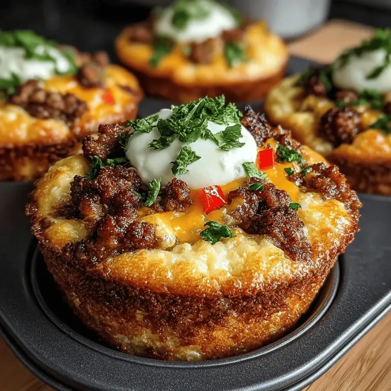 In the bustling world of morning routines, finding a delicious and nutritious breakfast that caters to the entire family can be a challenge. For parents juggling school drop-offs, work commitments, and the myriad responsibilities that come with family life, the need for quick, satisfying meals is greater than ever. Enter the Savory School Breakfast Sausage Egg Cups—a delightful combination of eggs, breakfast sausage, and colorful bell peppers that not only satisfies hunger but also adds a burst of flavor to your morning.