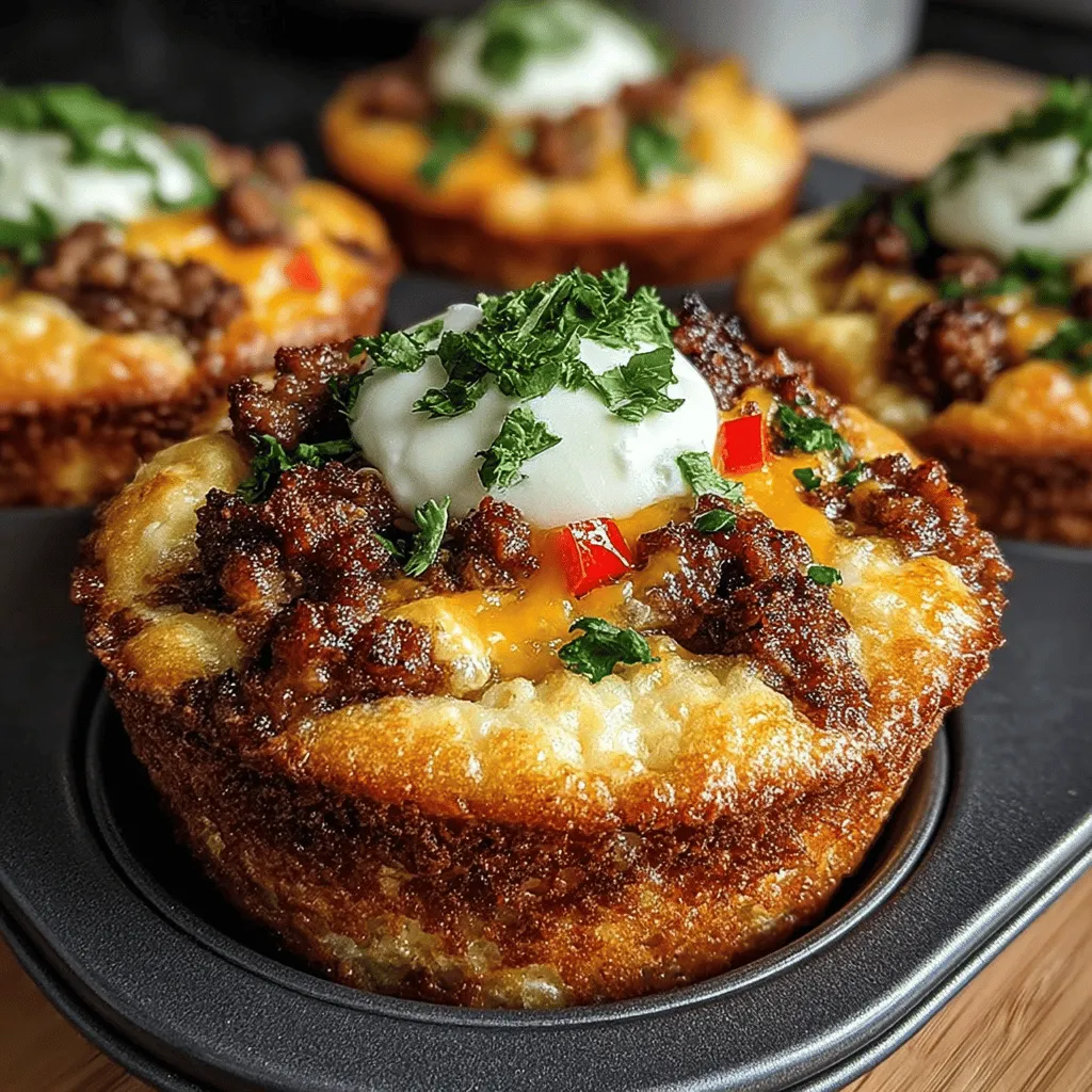 In the bustling world of morning routines, finding a delicious and nutritious breakfast that caters to the entire family can be a challenge. For parents juggling school drop-offs, work commitments, and the myriad responsibilities that come with family life, the need for quick, satisfying meals is greater than ever. Enter the Savory School Breakfast Sausage Egg Cups—a delightful combination of eggs, breakfast sausage, and colorful bell peppers that not only satisfies hunger but also adds a burst of flavor to your morning.