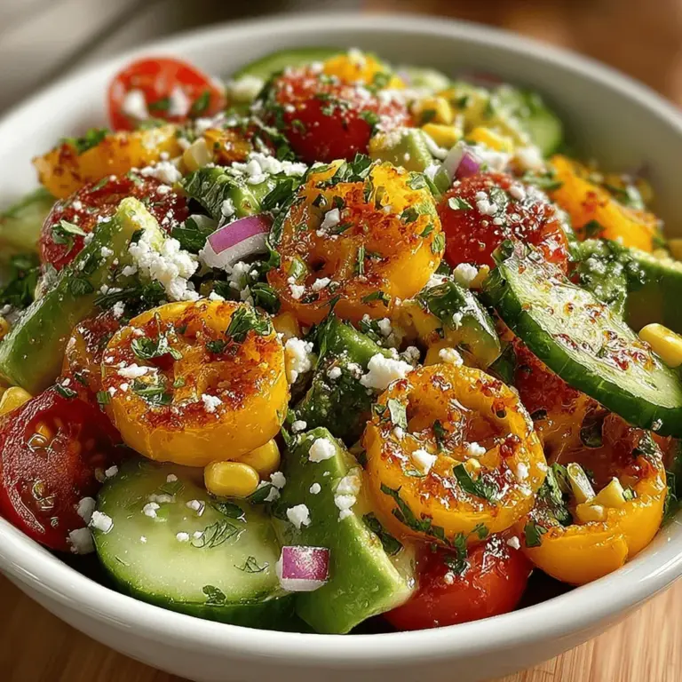 In today’s culinary landscape, vibrant salads have transcended their role as mere side dishes to become stars of the dining table. With their colorful presentation and diverse flavor combinations, salads offer a delightful way to enjoy fresh ingredients while catering to a variety of dietary preferences. One standout recipe that embodies this trend is the Spicy & Tangy Pickled Banana Peppers Salad Bowl. This dish not only tantalizes the taste buds but also provides a nourishing and satisfying option for any meal.