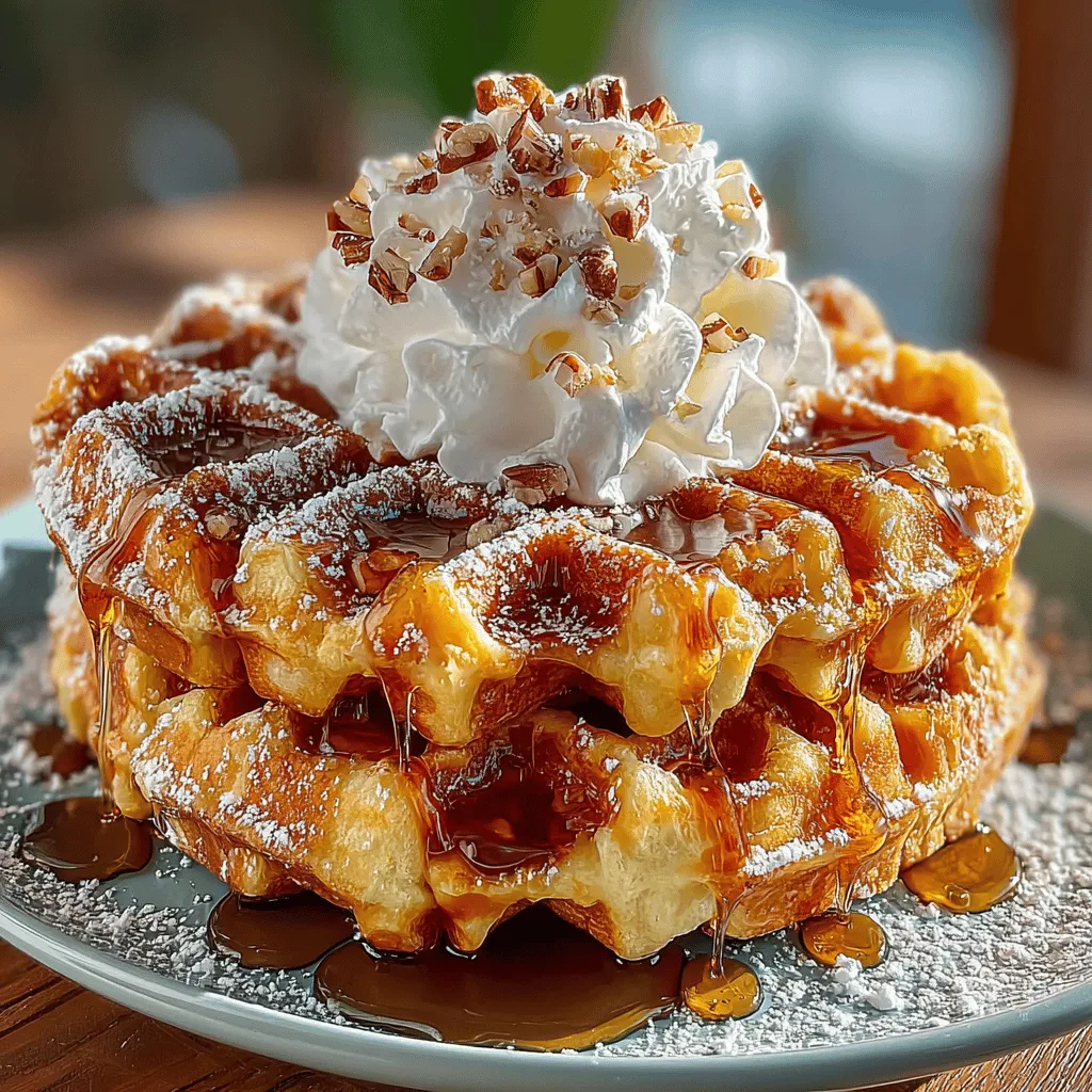 When it comes to serving your Golden Harvest Fluffy Pumpkin Waffles, the sky's the limit. Creative toppings can elevate your waffle experience from ordinary to extraordinary. Here are some delightful suggestions: