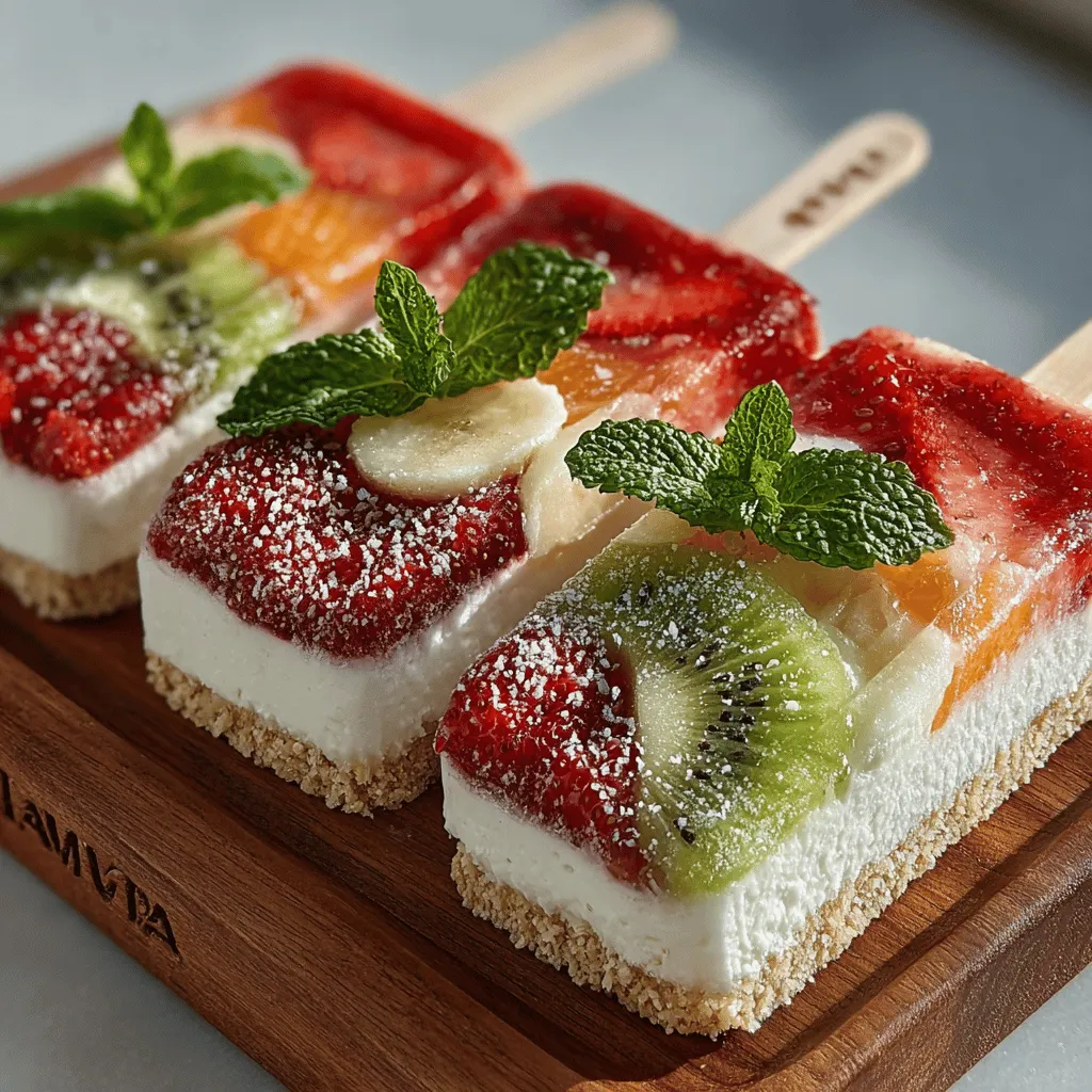 As the summer heat intensifies, the search for refreshing snacks becomes paramount. Fruity Chill Pops offer a delightful escape from the sweltering sun, combining the natural sweetness of ripe fruits with the creamy texture of Greek yogurt. This easy-to-make recipe is designed to satisfy both kids and adults, making it a perfect addition to summer gatherings or a simple treat to enjoy at home. With vibrant strawberries and tangy kiwi, these pops not only look appealing but are also packed with vitamins and probiotics, providing a nutritious option that doesn’t compromise on flavor. In this article, we’ll delve into the benefits of the ingredients, offer detailed instructions for making these refreshing treats, and explore some creative variations you can try.