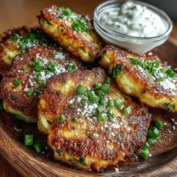 Zucchini fritters are a delightful and versatile dish that can easily become a favorite in your culinary repertoire. These fritters are not only delicious but also embody the essence of using fresh, seasonal ingredients, making them an exceptional choice for those who appreciate the flavors of summer. With their crisp exterior and tender, flavorful center, zucchini fritters bring a satisfying texture and taste that can complement any meal.