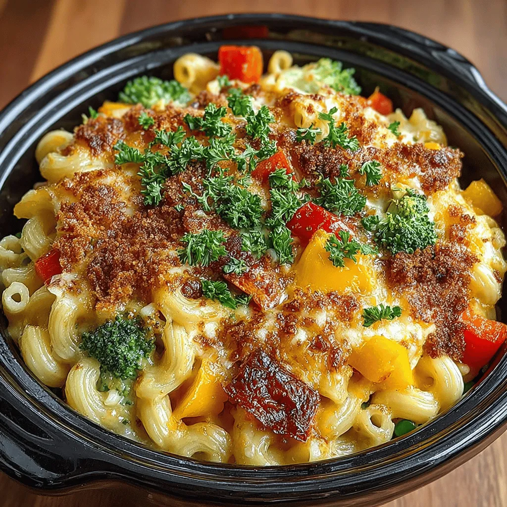 Comfort food holds a special place in our hearts, often evoking memories of family gatherings and cozy nights in. Among the myriad of comfort foods, mac and cheese stands out as a perennial favorite, cherished for its creamy texture and cheesy goodness. However, in a world increasingly focused on health and nutrition, the classic mac and cheese can sometimes feel a bit indulgent. That’s where the recipe for Creamy Crockpot Mac & Veggies comes into play. This innovative dish combines the nostalgic appeal of traditional mac and cheese with the nutritional benefits of vegetables, making it a perfect choice for families and busy individuals alike.