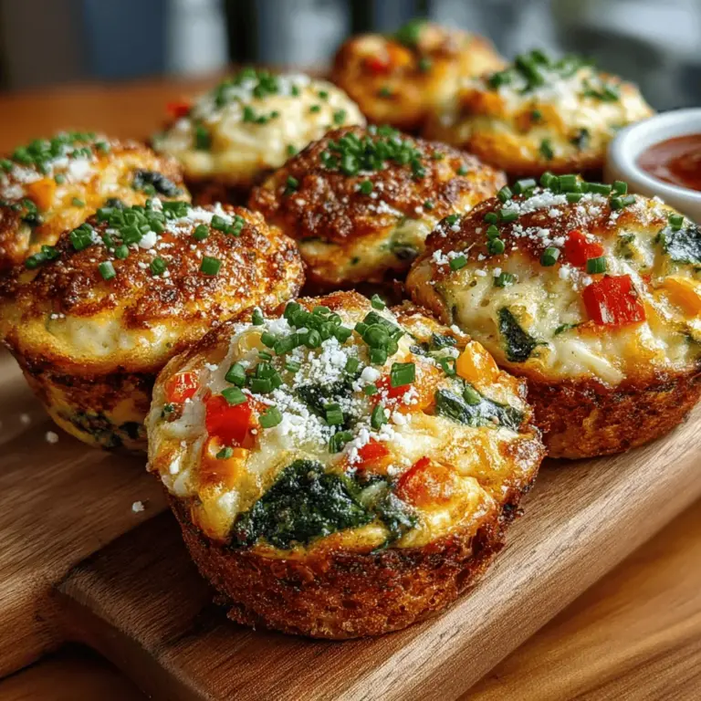 In the realm of breakfast foods, baked egg cups have emerged as a favorite for many. These delightful little portions offer a creative twist on traditional egg dishes, allowing for a world of flavor combinations while being incredibly simple to prepare. Ideal for breakfast, brunch, or even a wholesome snack, cheesy delight baked egg cups bring a comforting yet nutritious option to your table.