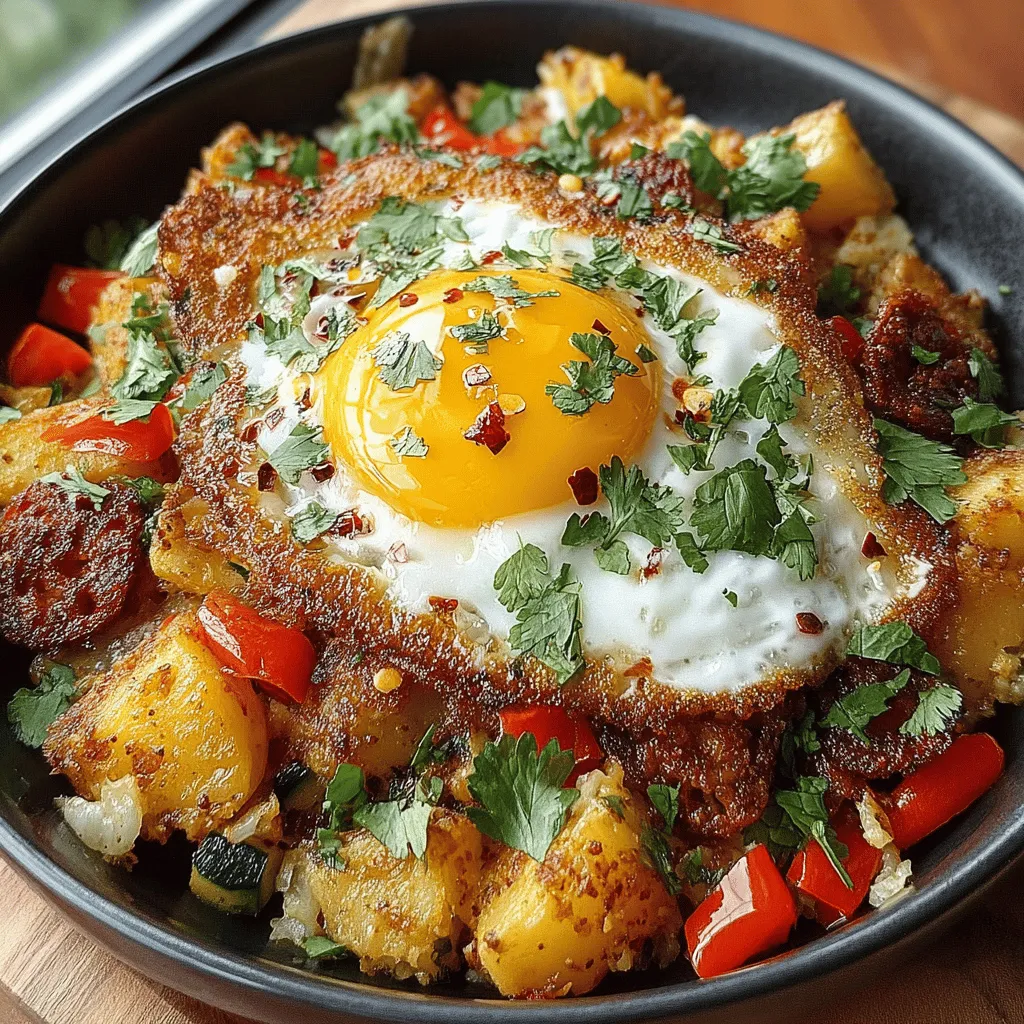 When it comes to comfort food that delivers both flavor and nutrition, Zesty Zucchini Hash with Chorizo stands out as a vibrant option. This dish brings a delightful combination of textures and tastes, showcasing the freshness of zucchini alongside the rich, spicy notes of chorizo. Perfect for breakfast, brunch, or even a satisfying dinner, this recipe not only appeals to the palate but also makes use of wholesome ingredients that can easily fit into a health-conscious diet.