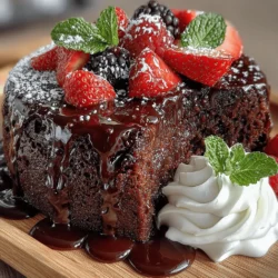 For dessert enthusiasts, there’s nothing quite like the experience of sinking your fork into a rich, velvety chocolate cake. The recipe for Indulgent Chocolate Heaven takes this delight to the next level, combining high-quality dark chocolate with a few simple ingredients to create a luxurious treat that promises to enchant your taste buds. Whether you are celebrating a special occasion or simply satisfying a sweet craving, this cake is designed to impress. In this article, we will guide you through the step-by-step process of crafting this delectable dessert, delve into the science behind its ingredients, and offer tips for perfecting your serving and presentation.