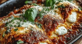 Lazy Lasagna Ravioli Recipe