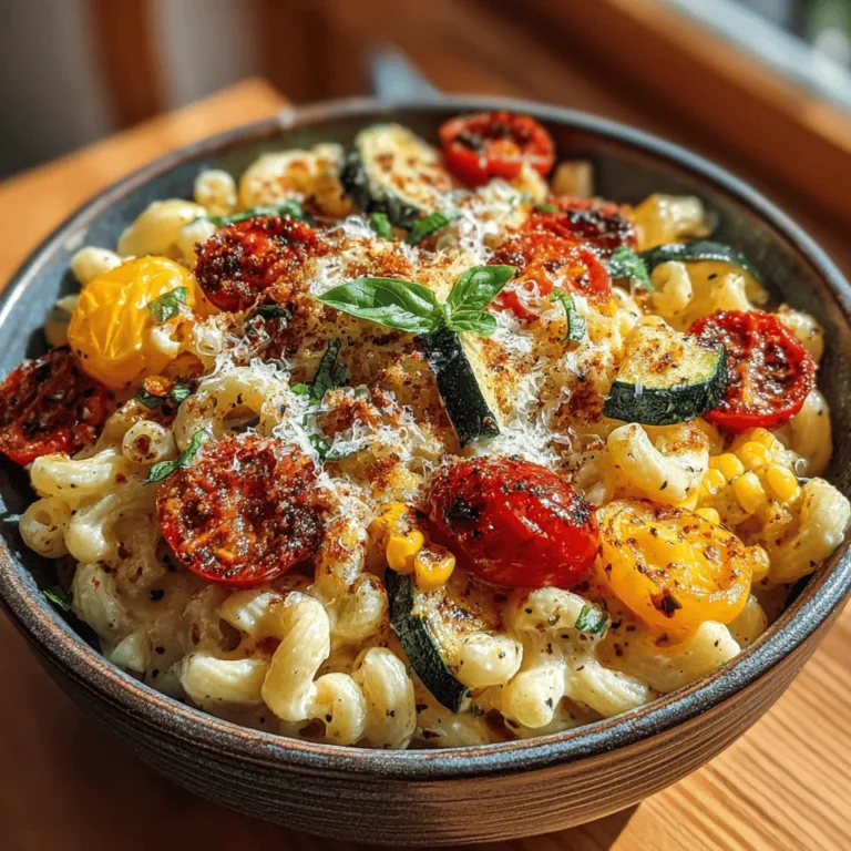 There’s something inherently comforting about a warm bowl of mac and cheese. This classic dish, beloved by both children and adults alike, has earned its place as a staple in kitchens across the globe. Creamy, cheesy, and utterly satisfying, it evokes feelings of nostalgia and contentment. But what if you could elevate this comfort food to new heights—transforming it into a dish that not only delights the palate but also nourishes the body? Enter the Creamy Summer Veggie Mac and Cheese, a vibrant and healthful twist that showcases the best of the season's produce.