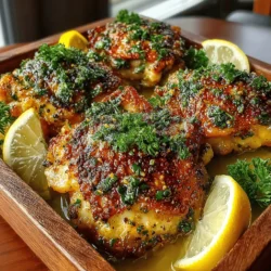 When it comes to weeknight dinners that are both simple and packed with flavor, Zesty Lemon Pepper Chicken Thighs stand out as a favorite among many home cooks. This dish combines the bright and invigorating flavors of lemon with the warm heat of black pepper, creating a mouthwatering experience that is both comforting and refreshing. Whether you're serving it for a family meal or preparing it for a gathering with friends, this recipe is sure to impress with its vibrant taste and juicy texture.
