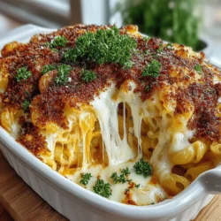 Creamy Dreamy Baked Mac & Cheese with Crunchy Topping: The Perfect Comfort Food