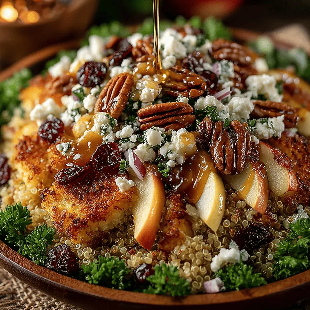 To elevate your Quinoa Harvest Medley Salad, a well-balanced dressing is essential. The dressing brings the entire dish together, enhancing the freshness of the ingredients and adding a layer of complexity. For this salad, you will need the following ingredients: