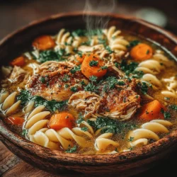 Cozy Comfort Chicken Noodle Soup