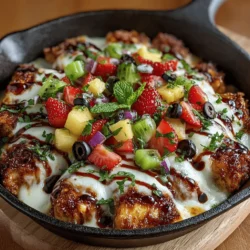 Fruity Chicken Delight Pizza Skillet: A Delicious and Versatile Recipe