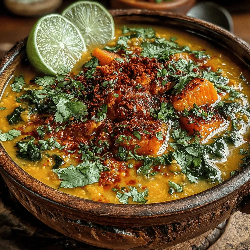 In the world of comfort food, few dishes can rival the warmth and depth of flavor found in a well-crafted dahl. Originating from the Indian subcontinent, dahl is a staple in many households, celebrated for its versatility, nutritional value, and ability to bring people together around the table. This Fiery Pumpkin & Red Lentil Dahl takes the beloved classic to new heights, combining the natural sweetness of pumpkin with the hearty texture of red lentils. This vibrant dish is not just a meal; it's an experience that tantalizes the taste buds and warms the soul.