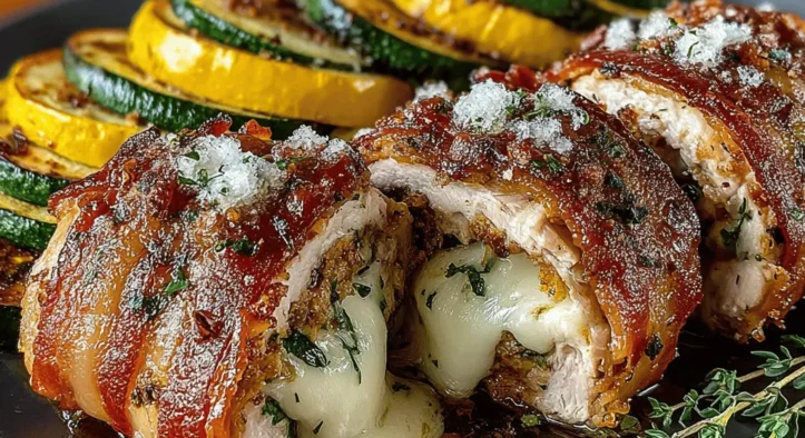 Bacon-Wrapped Chicken with Balsamic Squash: Cooking Steps, Tips, and Serving Suggestions