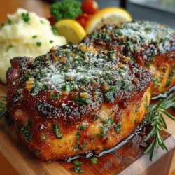 Crispy Parmesan Crusted Pork Chops: The Finishing Touches