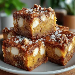 When it comes to indulgent desserts, few things can rival the rich, chewy goodness of blondies. These delightful confections, often described as the lighter counterpart to brownies, boast a unique flavor profile that balances sweetness with a hint of buttery richness. Unlike their chocolatey counterparts, blondies are typically made with brown sugar, which imparts a warm, caramel-like sweetness and a soft, fudgy texture. As we transition into the fall season, the allure of pumpkin-infused desserts becomes irresistible, inviting us to embrace the cozy flavors that define this time of year.
