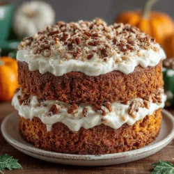 As the leaves change color and the air turns crisp, autumn ushers in a rich tapestry of flavors that evoke warmth and nostalgia. Among the seasonal delights that capture the essence of fall, the Autumn Bliss Pumpkin Spice Cake stands out as a beloved favorite. This cake is more than just a dessert; it is a celebration of the season, combining the earthy sweetness of pumpkin with a medley of aromatic spices that evoke cozy gatherings and festive occasions.