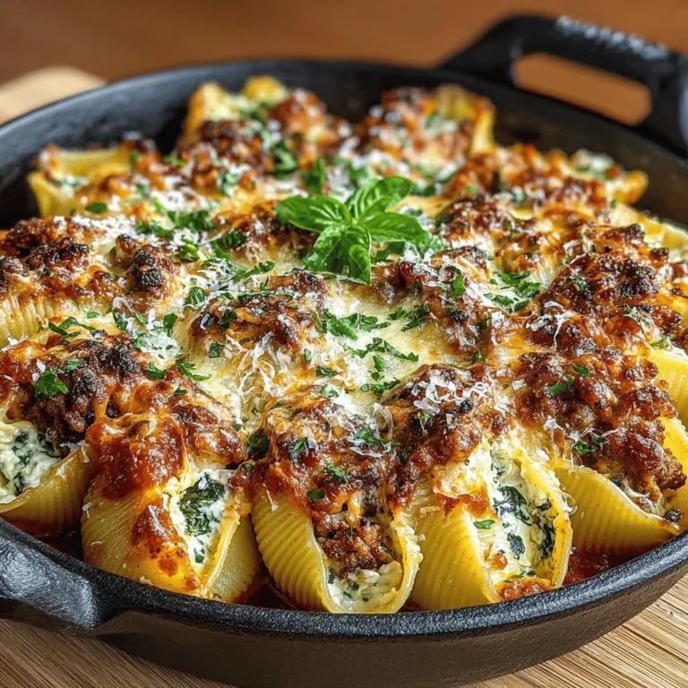 Stuffed pasta dishes have long held a cherished place in culinary traditions around the world, particularly in Italian cuisine. Their versatility and ability to combine various ingredients into a single, satisfying meal make them a favorite among home cooks and restaurant chefs alike. Among these delightful creations, Cheesy Spinach and Turkey Stuffed Shells stand out as a wholesome family meal that brings together rich flavors and nutritional benefits in one comforting dish.