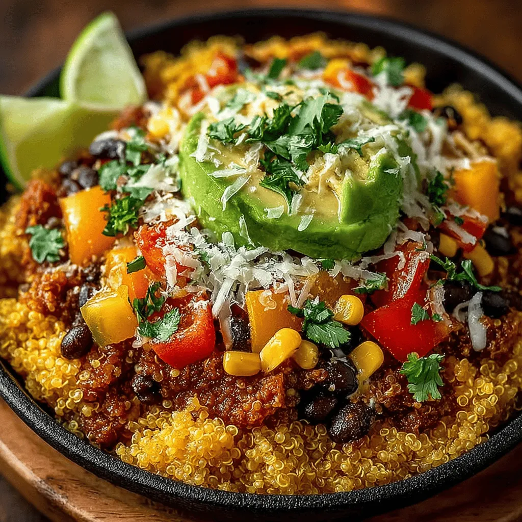 In the hustle and bustle of modern life, finding time to prepare a nutritious meal can often feel like a daunting task. Enter the One-Pan Taco Quinoa Fiesta—a vibrant, flavorful dish that not only pleases the palate but also fits perfectly into the busy schedules of health-conscious individuals. This recipe is a celebration of convenience, combining wholesome ingredients in a one-pan format that minimizes cleanup while maximizing taste and nutrition.