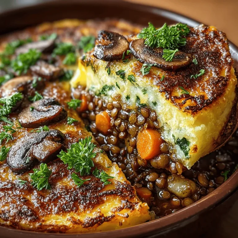 There’s something inherently comforting about a warm, hearty meal that envelops you like a cozy blanket, and few dishes embody this sentiment better than Shepherd's Pie. Traditionally a meat-based dish topped with creamy mashed potatoes, Shepherd's Pie has evolved over the years to accommodate various dietary preferences and lifestyles. At the heart of this adaptation is the Hearty Savory Lentil and Vegetable Shepherd's Pie, a wholesome alternative that swaps out meat for nutrient-dense lentils and a medley of vegetables. This dish not only satisfies the palate but also nourishes the body, making it an excellent choice for vegetarians and anyone looking to incorporate healthier options into their diet.