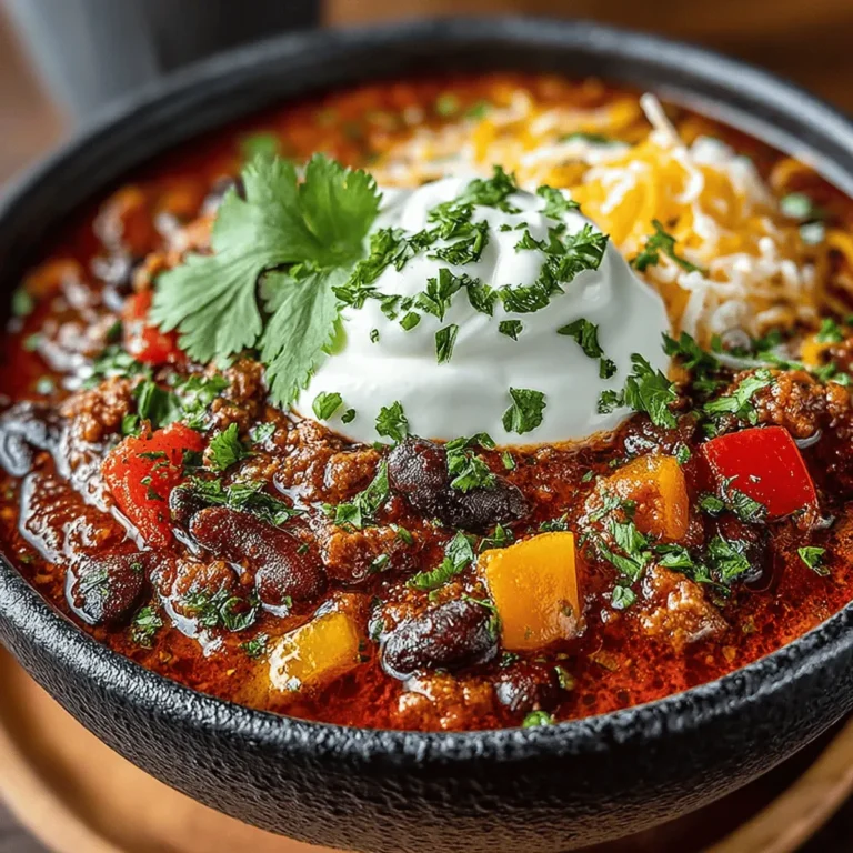 Chili is a beloved dish that has warmed hearts and stomachs for generations, especially during the cooler months when comfort food is in high demand. Its rich flavors and inviting aroma create a cozy atmosphere, making it a popular choice for family dinners, gatherings, and game-day celebrations. Among the various chili recipes that grace kitchen tables, the Hearty Turkey and Vegetable Chili stands out as a nutritious and flavorful option. By combining lean ground turkey with an array of wholesome vegetables, this chili not only satisfies the taste buds but also provides a well-rounded meal packed with essential nutrients.