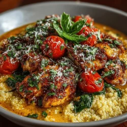 Discover the delightful flavors of Creamy Tomato Basil Chicken Bowls, a comforting dish that seamlessly combines tender chicken, a luscious creamy sauce, and the vibrant freshness of basil and tomatoes. This recipe not only satisfies the taste buds but also offers a nutritious meal option, making it perfect for family dinners or a cozy night in. In this article, we will explore the ingredients, preparation steps, and nutritional benefits of this delicious dish, ensuring you have all the information you need to create it perfectly every time.