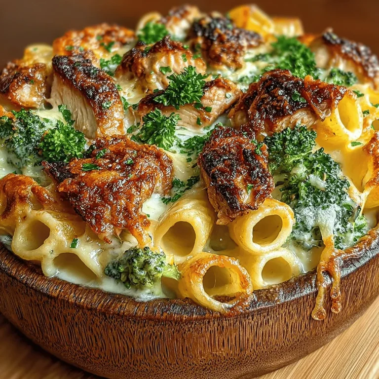 In the comforting realm of culinary delights, few dishes can rival the heartwarming appeal of baked pasta. With their enticing aromas and hearty nature, baked pasta dishes have become staples of family meals across the globe. They embody the essence of comfort food—simple yet satisfying, nourishing yet indulgent. Among these beloved recipes, the Creamy Delight: Chicken & Broccoli Pasta Bake stands out as a harmonious blend of flavors, textures, and nutritional benefits.
