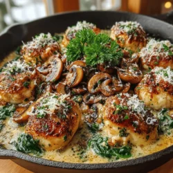 When it comes to weeknight meals that are both comforting and satisfying, few dishes can compete with a creamy chicken and mushroom skillet dinner. This delectable one-pan meal brings together tender chicken, earthy mushrooms, and a rich, velvety sauce that envelops each component in a warm embrace. Whether you're feeding a hungry family or entertaining guests, this dish is sure to impress.