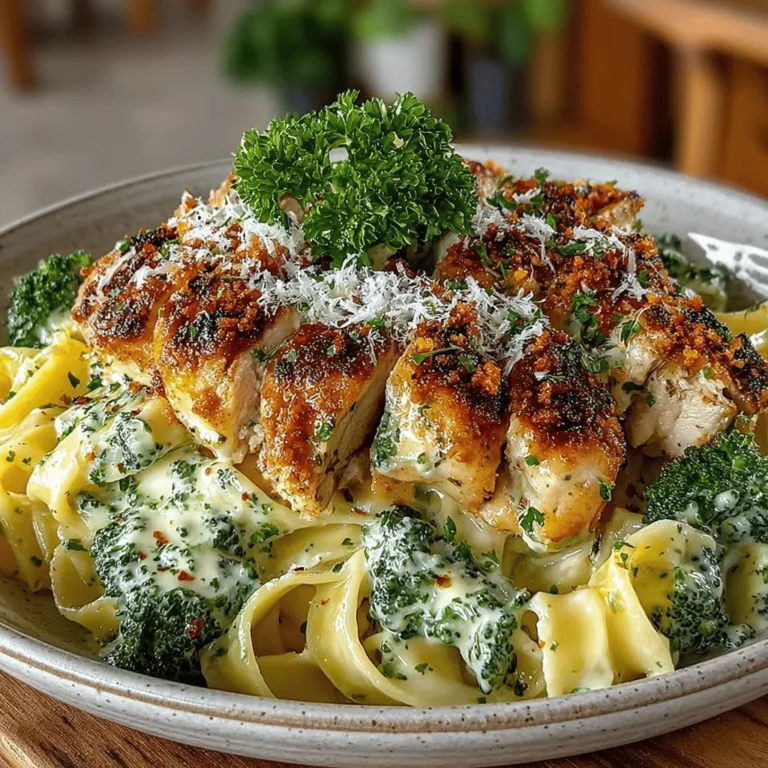 In the world of comfort food, few dishes can rival the rich and creamy goodness of Chicken Alfredo. This Creamy Chicken Alfredo Delight with Broccoli elevates the classic recipe, merging tender chicken, fresh broccoli, and perfectly cooked fettuccine enveloped in a luscious Alfredo sauce. Not only is this dish satisfying and flavorful, but it's also a breeze to prepare, making it an ideal choice for weeknight dinners or special occasions. In this article, we will dive deep into the recipe, exploring the ingredients, step-by-step instructions, and some interesting facts about the dish.
